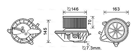 AVA QUALITY COOLING Salongipuhur CN8292